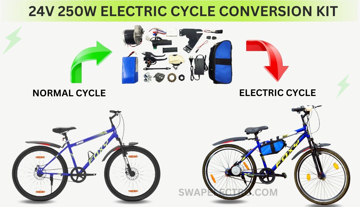 24volt  250watt Electric Cycle Conversion Kit