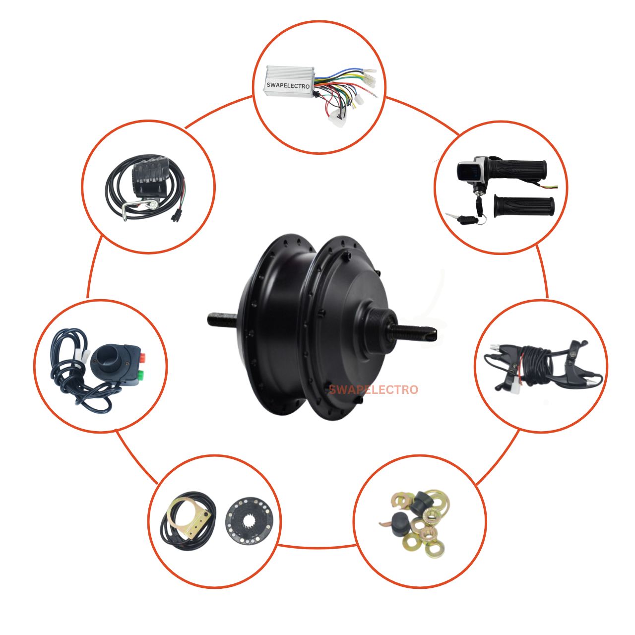 36v 350w hub motor kit