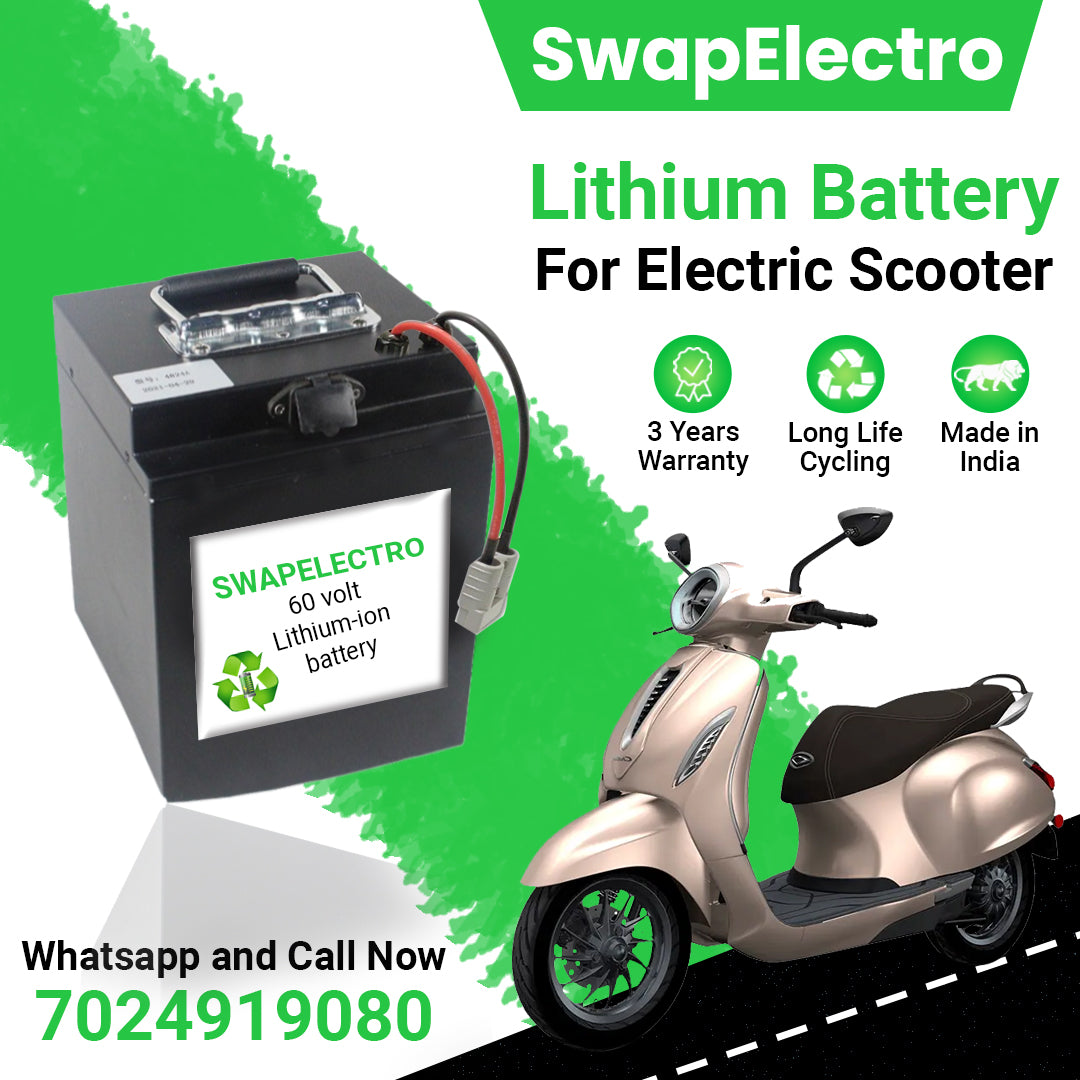 lithium ion battery from electric scooty