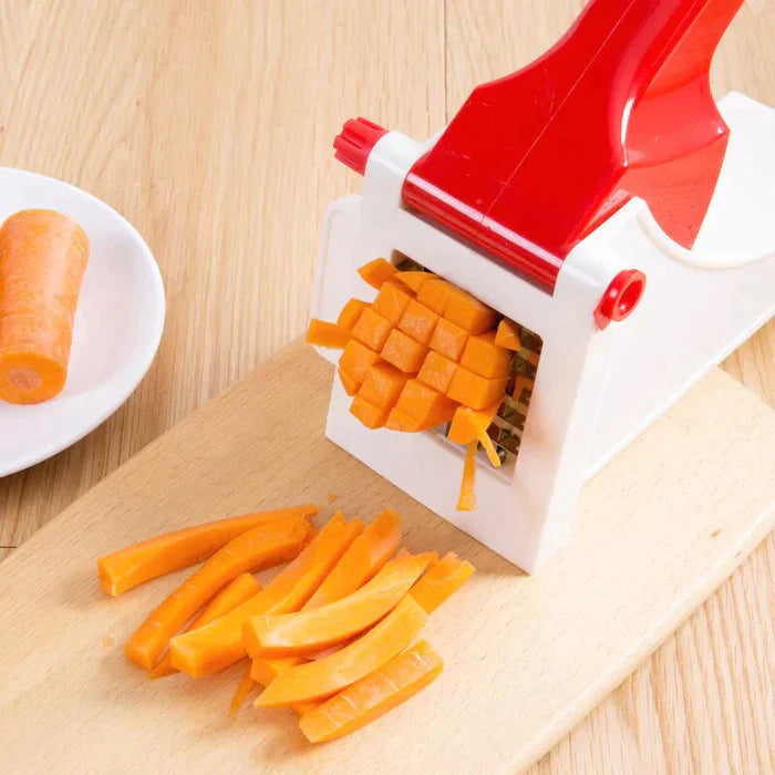 POTATO AND VEGETABLE PUSH CHOPPER CHIPS MAKER