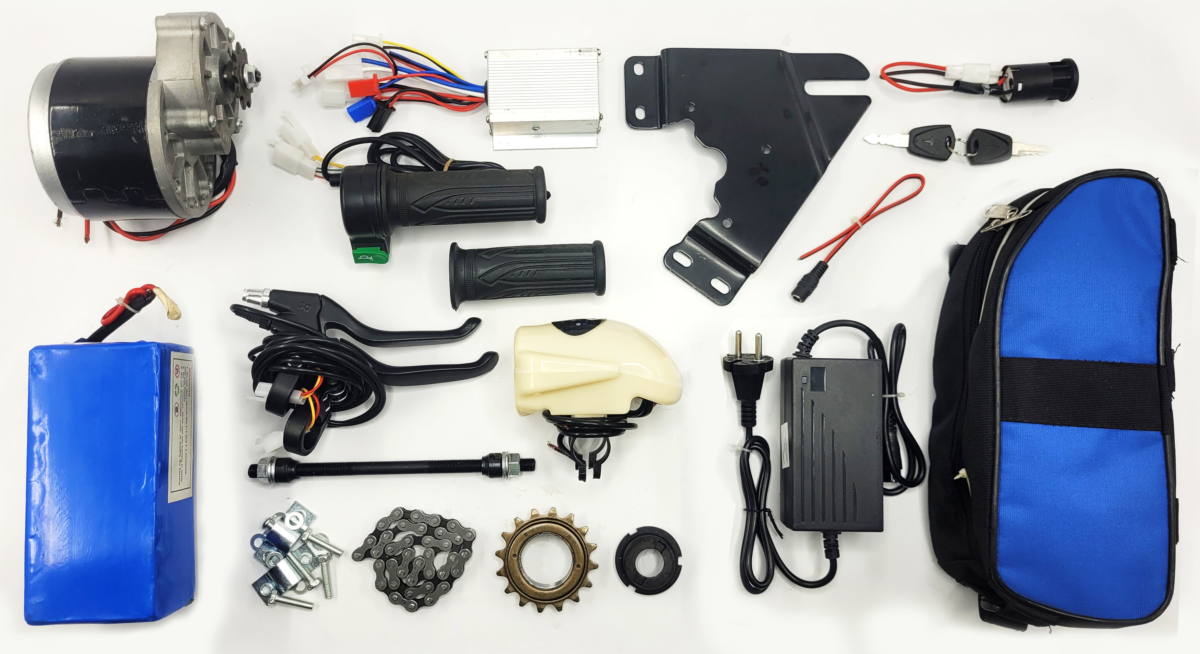 Cheap electric bike discount conversion kit with battery